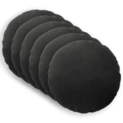 Cuscino con cuscino HEERLEN 6 pz Nero Velluto 929672