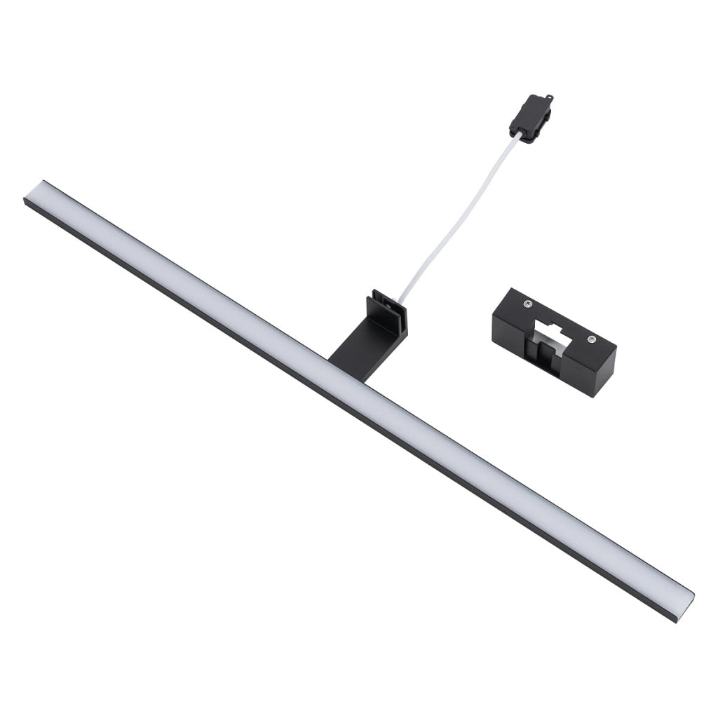 Applique bagno sopra specchio 80cm LED 15W Nero Nowodvorski