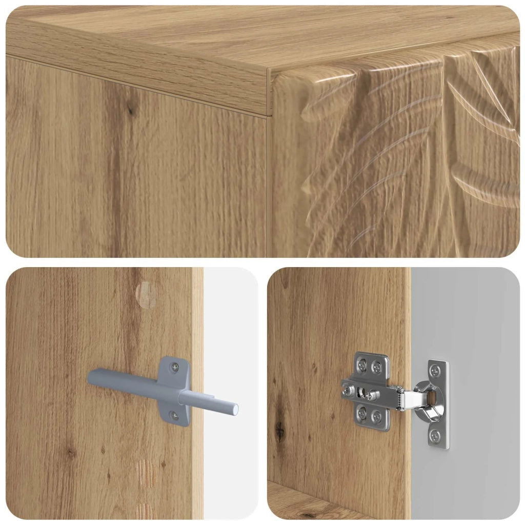 Mobile TV Rovere Artigianale Legno ingegnerizzato 897124