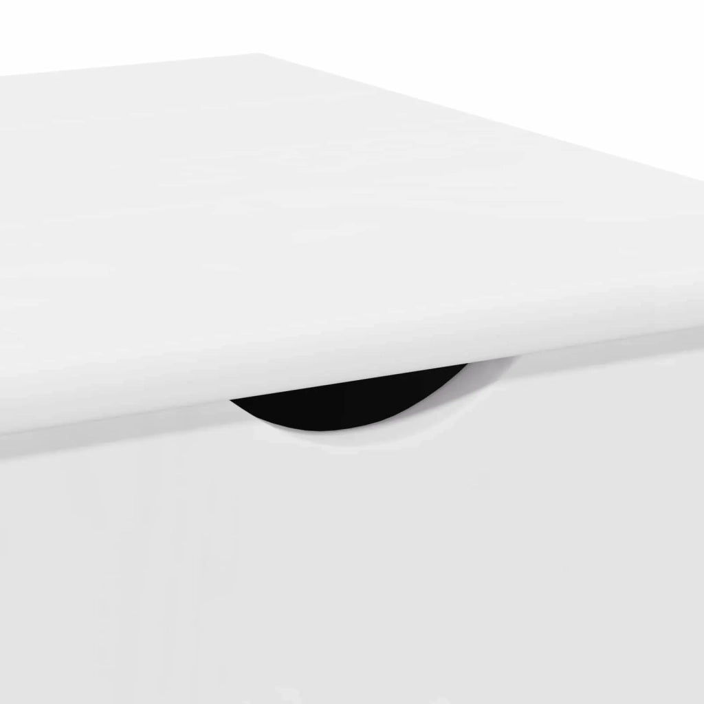 Mobile con Ruote con ruota Bianco 34 x 39 x 65,5 cm 42028357