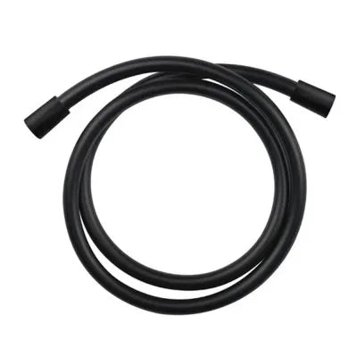 Flessibile doccia nero opaco 150 cm antitorsione in PVC