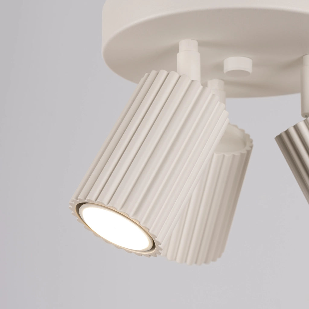 Lampada da soffitto KARBON 3P beige