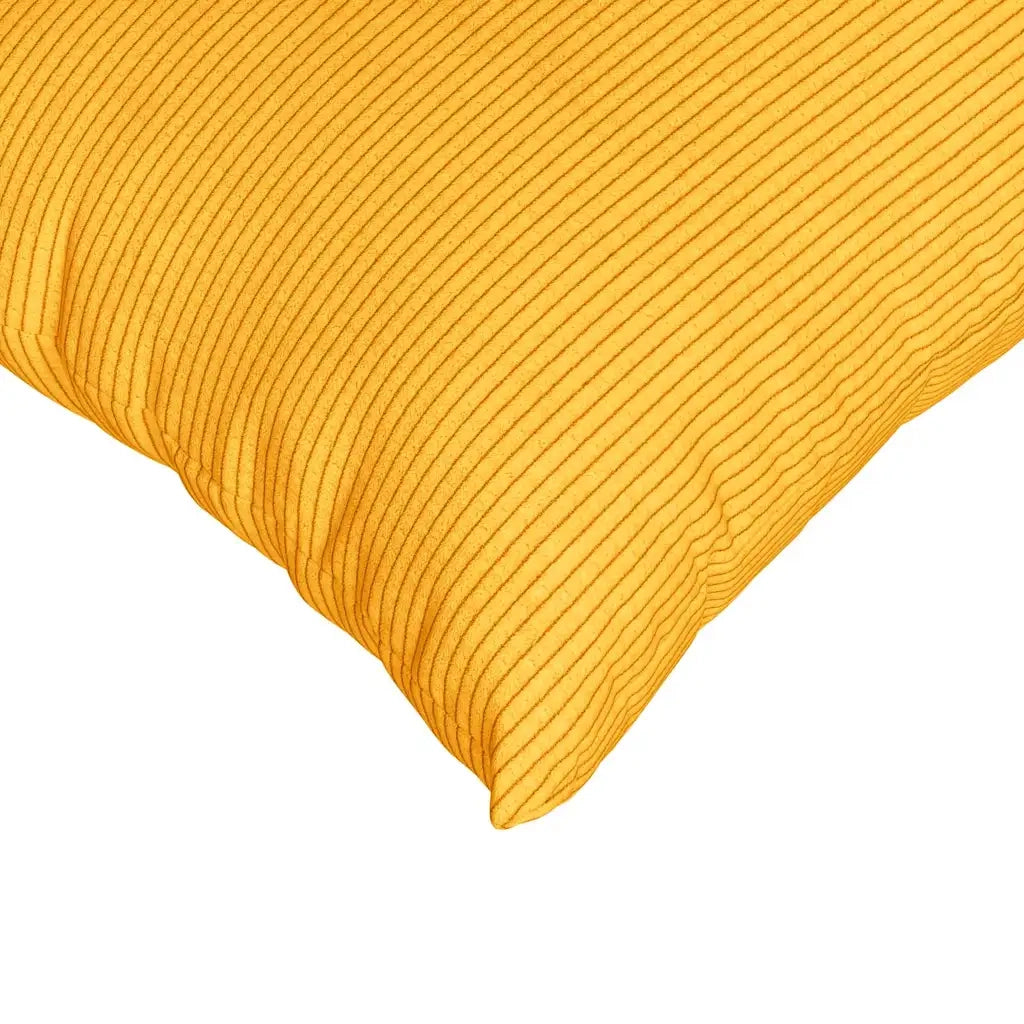 Cuscini da Divano 2 pz | Cuscini per sedie Giallo Chiaro 80 x 40 cm