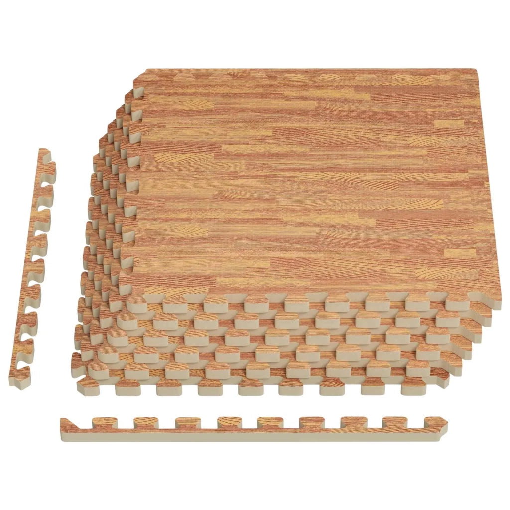 Tappetino per piscina 6 pcs legno 2,16 m² Schiuma EVA 3433303