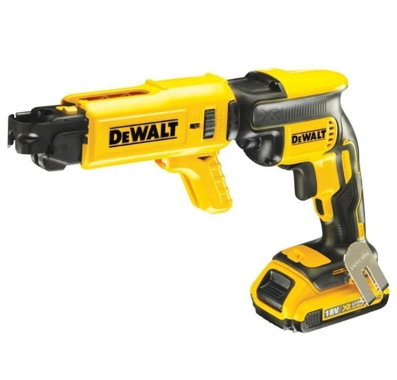 DEWALT DCF620D2K-QW Avvitatore per cartongesso 18V 2 batterie 2.0 Ah motore brushless velocita' 0-4400 rpm coppia 30 Nm attacco 1-4'' colore Nero