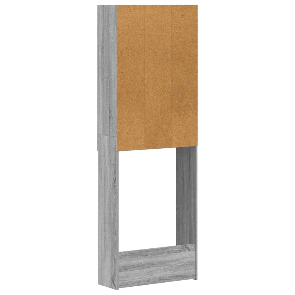 Mobile Bagno ARNHEM Sonoma grigio 66 x 25,5 x 190 cm 896701