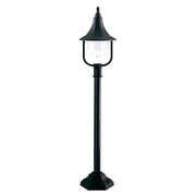 Paletto luminoso esterno nero E27 60W Shannon Elstead