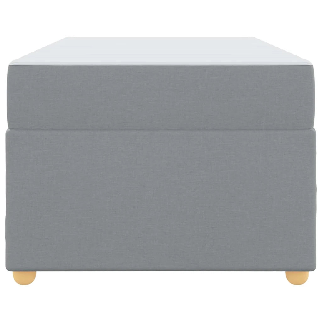 Struttura del letto-Giroletto Grigio chiaro 90 x 200 cm Tessuto 794290