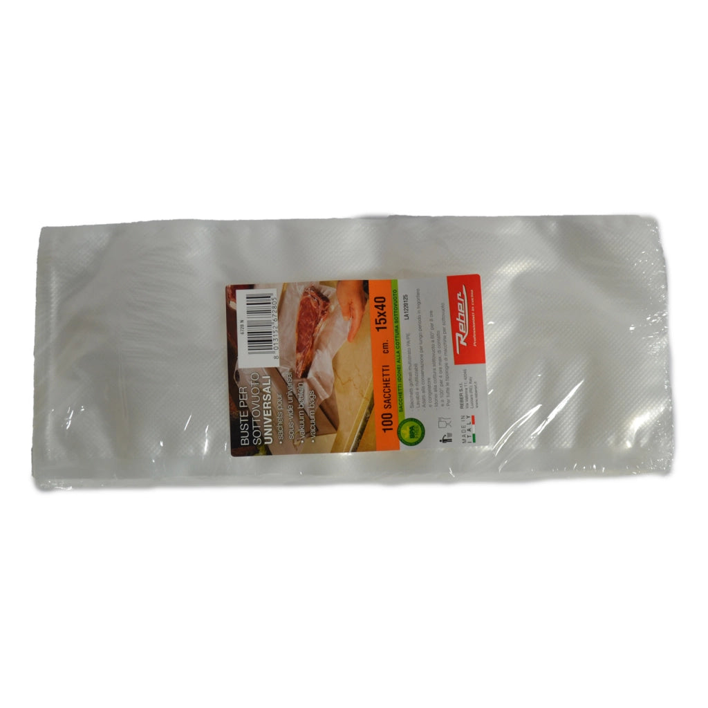BUSTE SOTTOVUOTO 15X40pz.100
