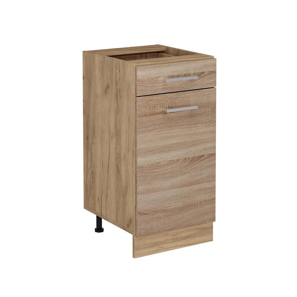 Vicco Mobiletto base per cucina Sonoma 40 cm senza piano di lavoro