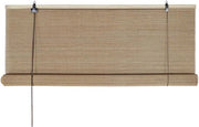 Rulli di bambù legno chiaro - Dimensioni personalizzate 120 x 3 x 170 cm