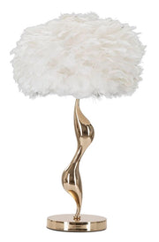 Lampada da Tavolo Slim Elegante Bianca Ø 40x63 cm