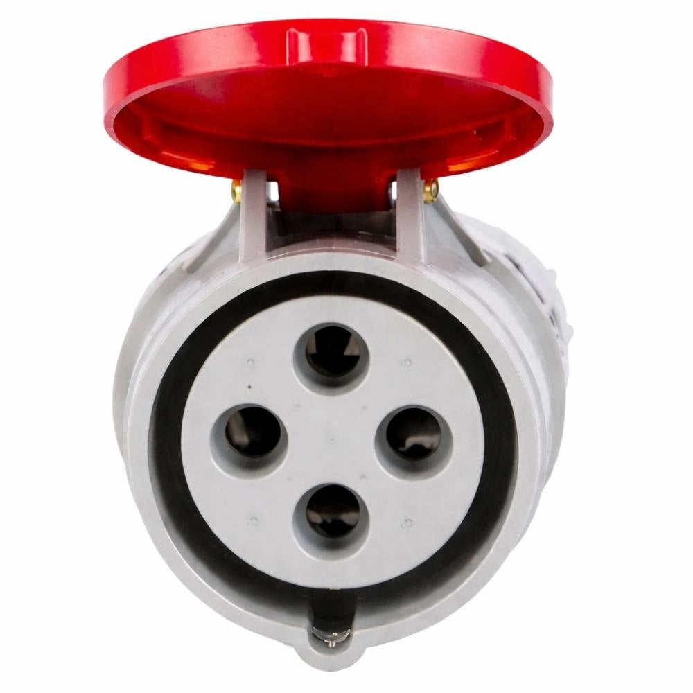 Ecova presa industriale mobile cee trifase rossa 380v 3p+t ip44 6h *** ampere 32 ampere, confezione 1