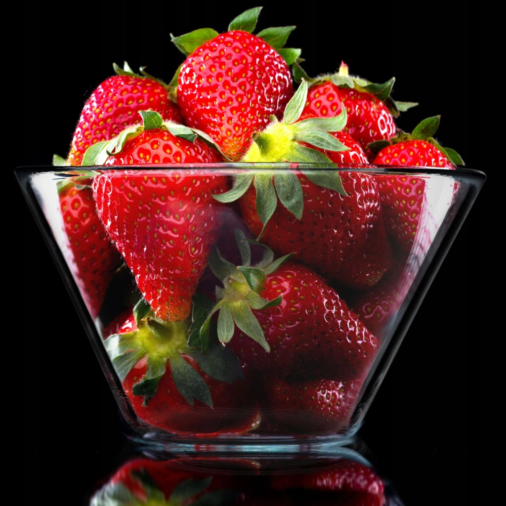 Ciotola da insalata KADAX in vetro, 17 cm, ideale per snack, insalate e frutta.