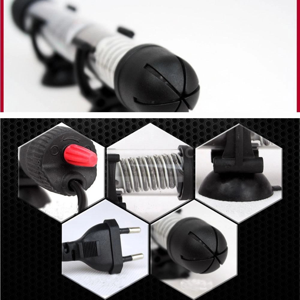 Trade Shop - Riscaldatore Termostato Per Da Acquario Regolatore Temperatura 25-50-75-150-200w -  50 Watt