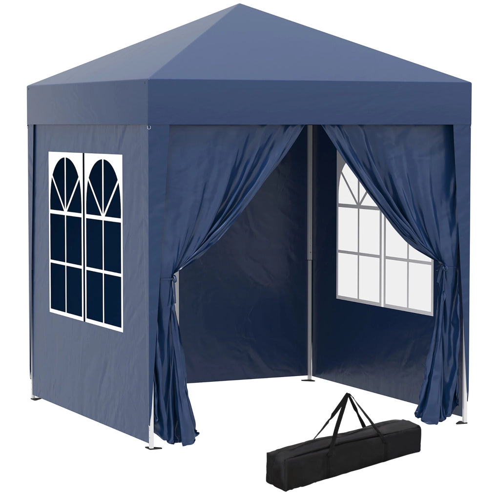 Gazebo pieghevole ¨C Minimal ¨C Blu 2x2m
