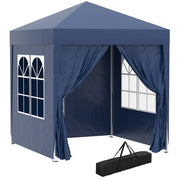 Gazebo pieghevole ¨C Minimal ¨C Blu 2x2m