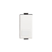 Am5001L Interruttore 1 Modulo 1P Retroilluminazione Colore Bianco Matix