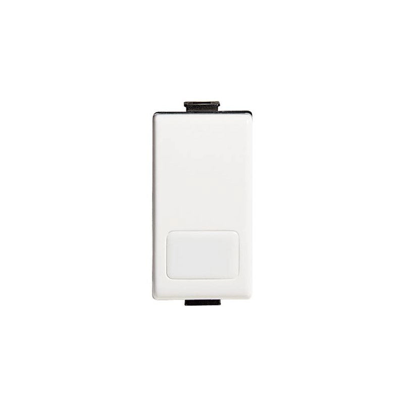 Am5001L Interruttore 1 Modulo 1P Retroilluminazione Colore Bianco Matix