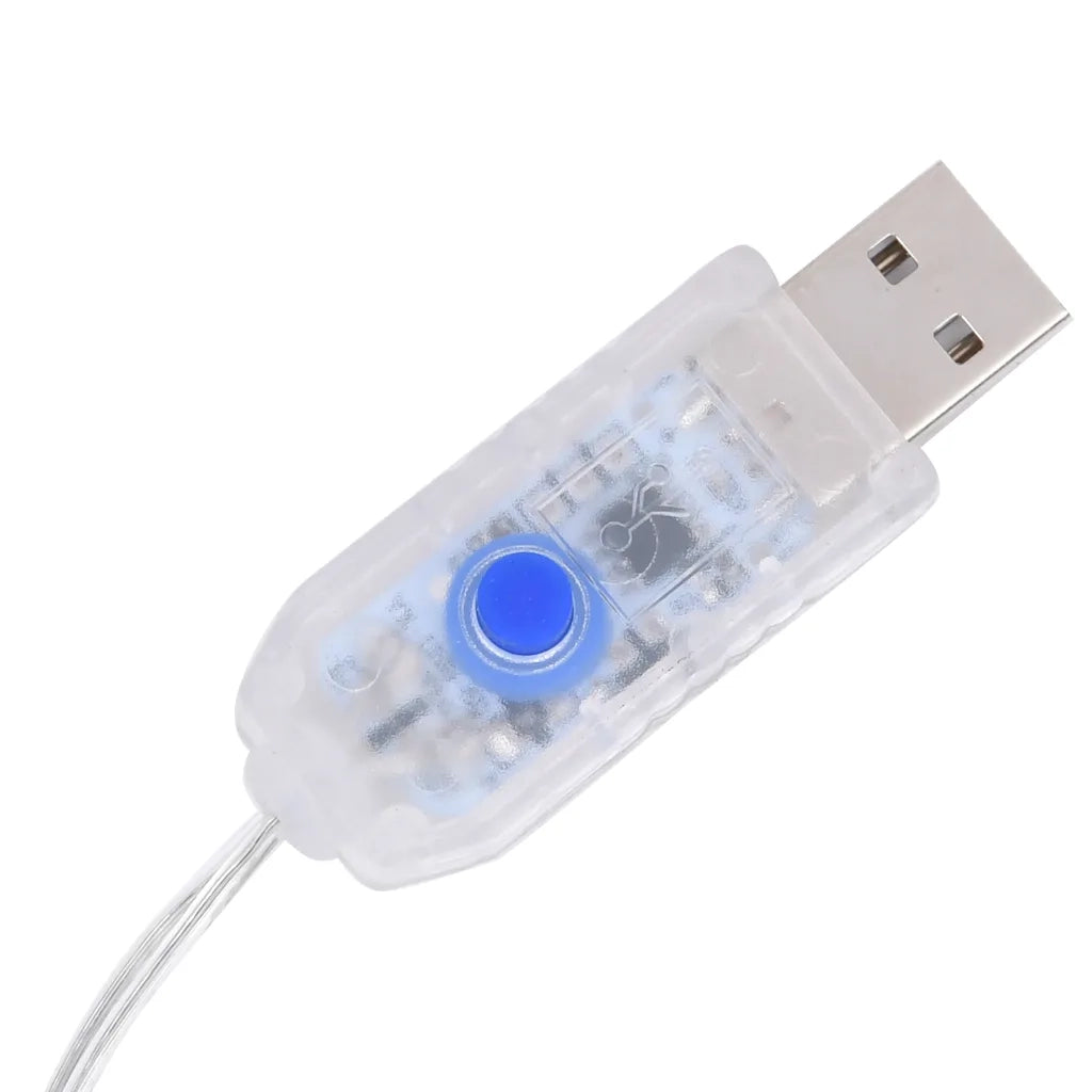 Renne e Slitta di Natale Decorazione per Esterni 60 LED Oro 289977
