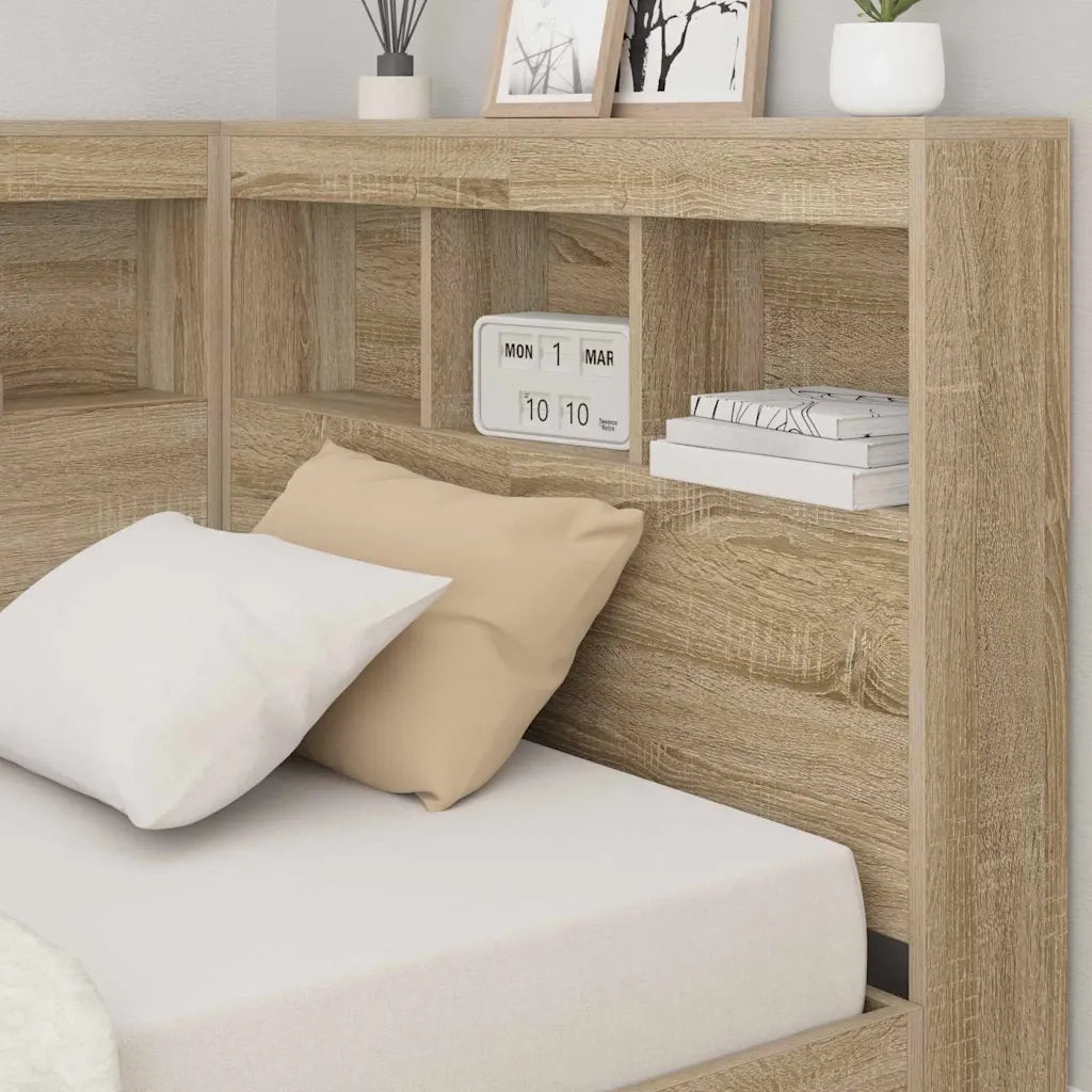 Testata contenitore Rovere Sonoma 90 cm Legno multistrato 3335455