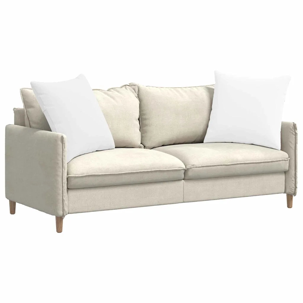 Cuscini da Divano 2 pcs Bianco 80 x 80 cm Tessuto 42014051