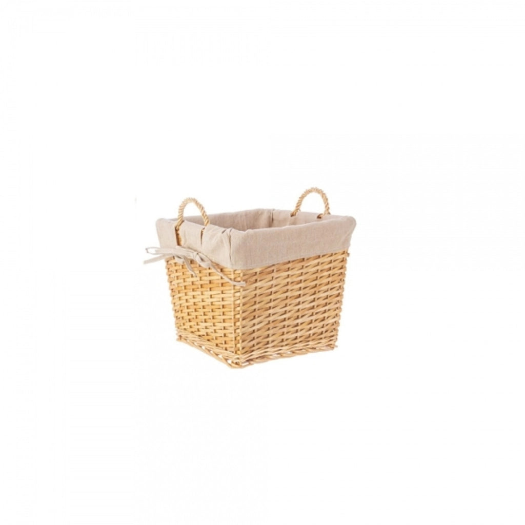 Cesta alesha quad.beige mis s