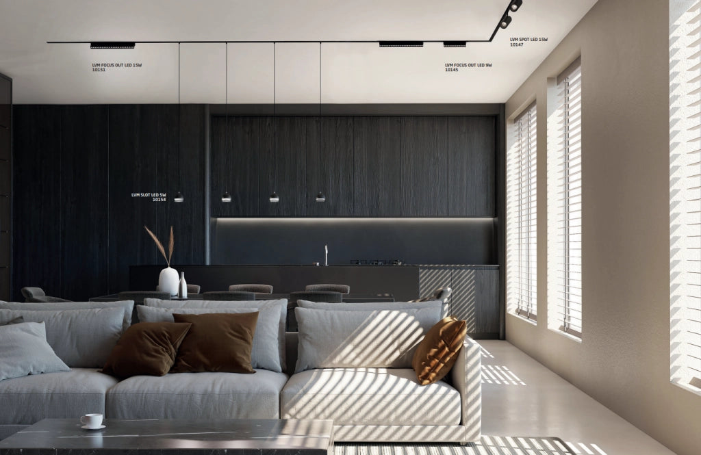 Lampada lineare per binario magnetico Nowodvorski Focus 15W 4000K