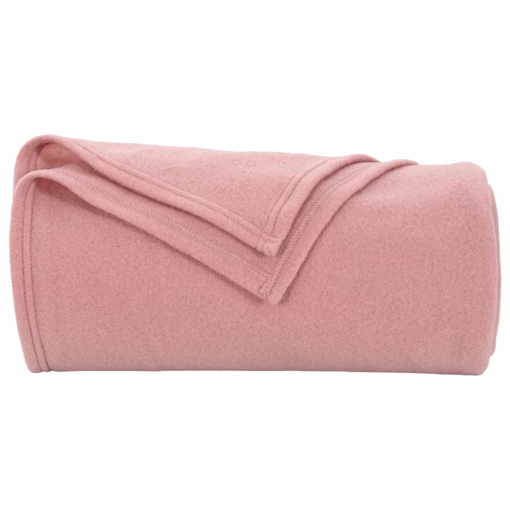Coperte da Pile 24 pcs Rosa 240 x 220 cm Panno