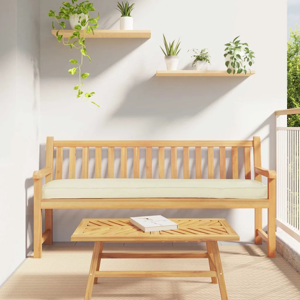 Set di Cuscini per Pallet 2 pcs Crema 180 x 40 x 8 cm 42001720