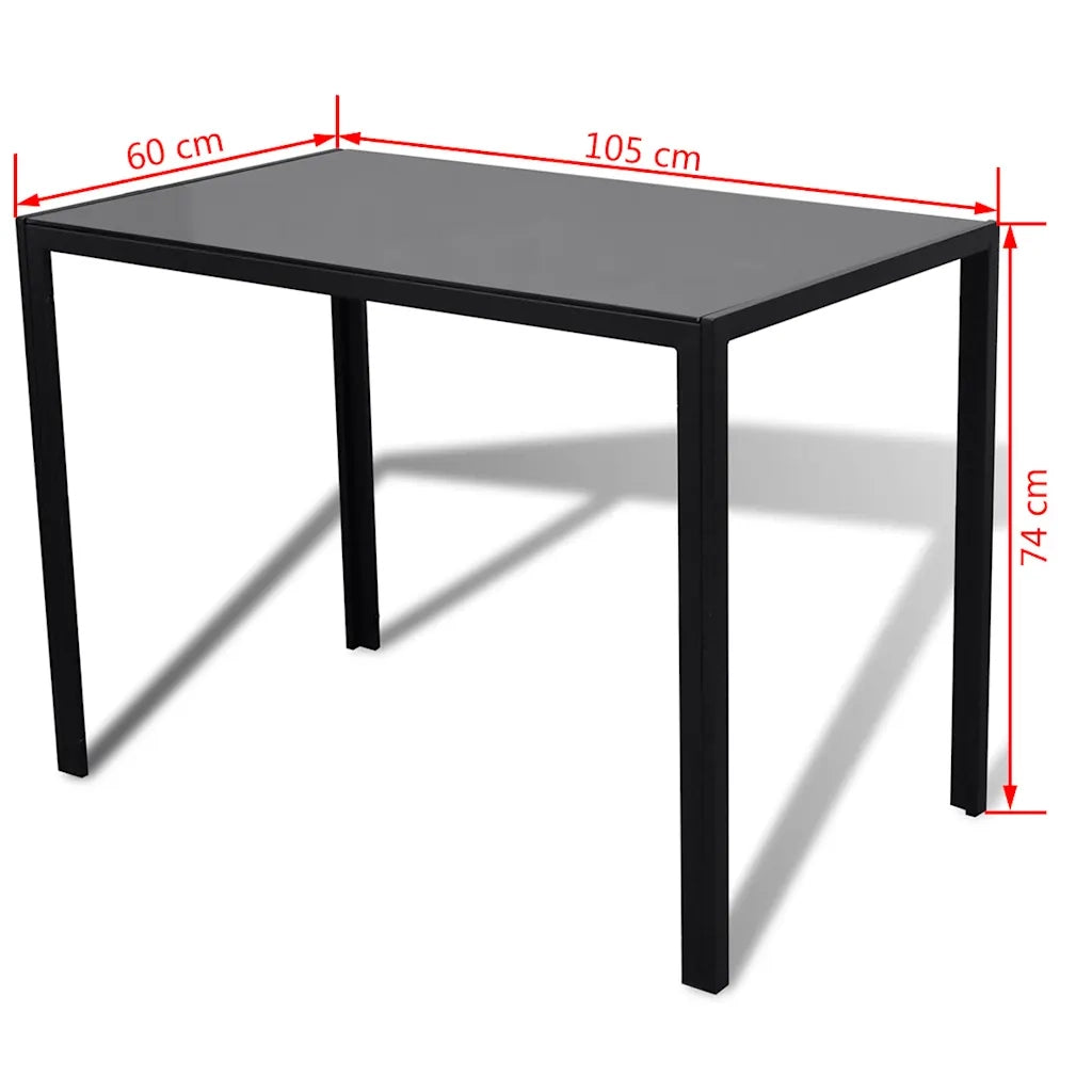 Set da Pranzo 5 pz Nero CFW2511438