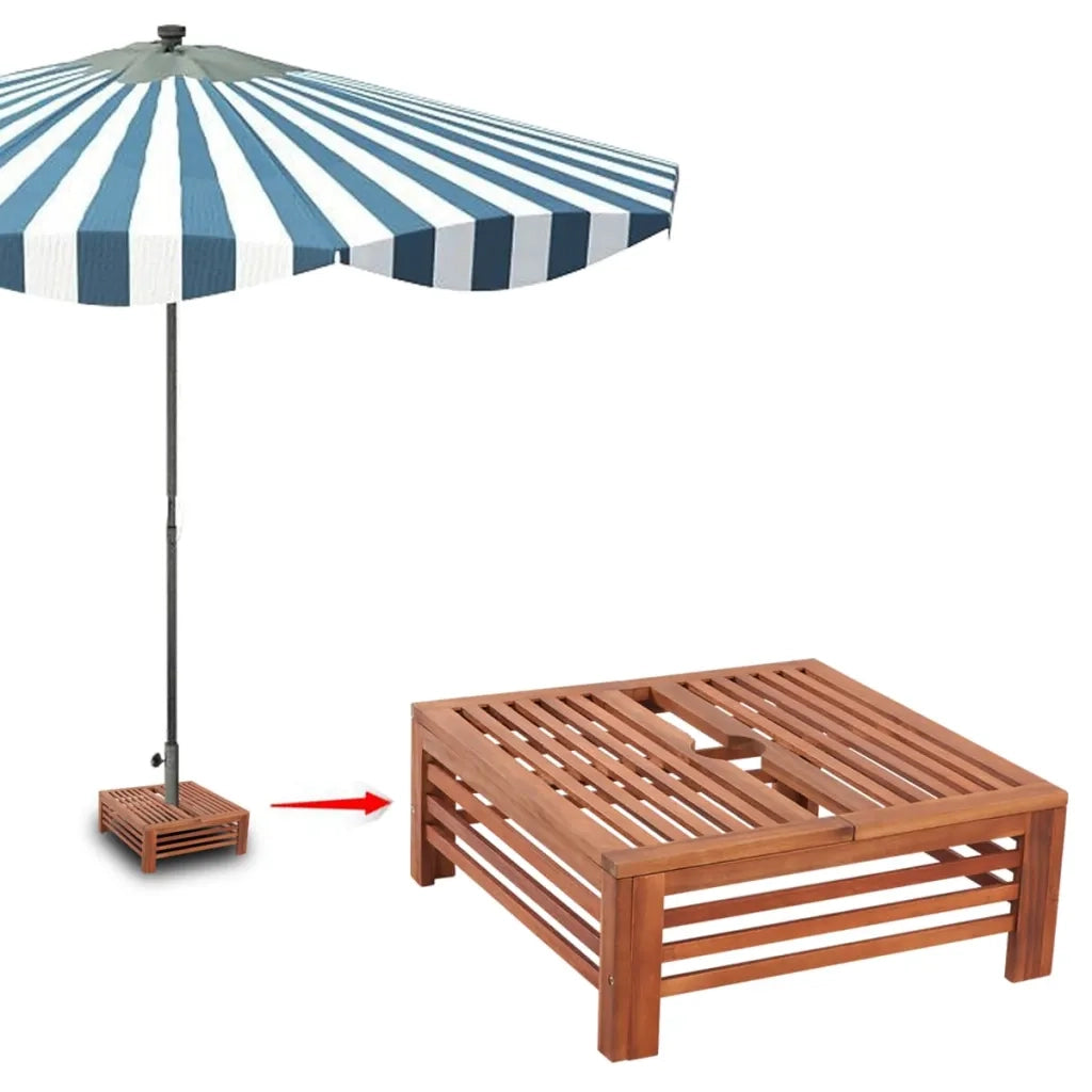 Rivestimento Supporto Base Ombrellone in Legno 41449