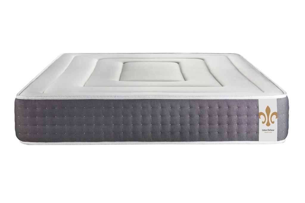 Materasso 140x190 cm Molle insacchettate e Memory foam - Vingt-Six