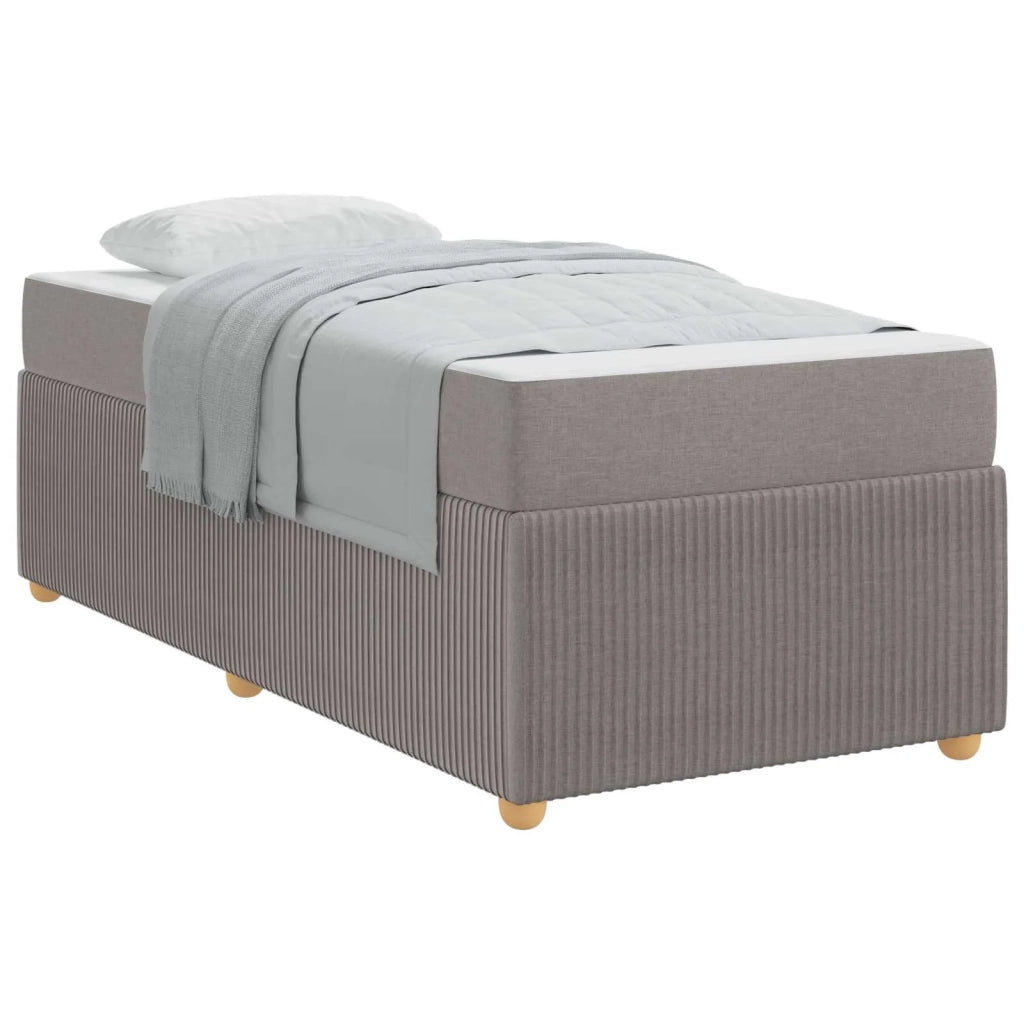 Letto singolo | Letto per adulti | Struttura del letto con materasso Talpa 100 x 200 cm Tessuto