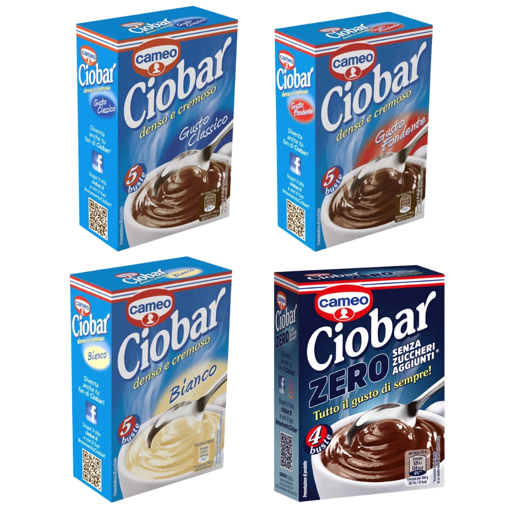 Cameo ciobar cioccolata calda confezione da 19 bustine assortite