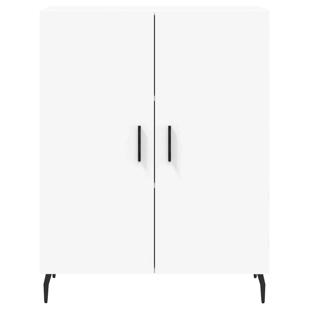 Credenza Bianca 69,5x34x180 cm in Legno Multistrato 3199569