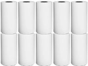 Papier termico - 10 rotoli - 57 x 25 mm - Stampa senza inchiostro - Rotoli per cassa - Adatto per stampanti termici mini - Papier di alta qualità