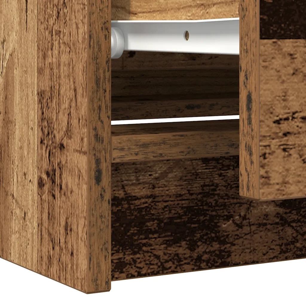 Mobile TV | Armadietto TV | Mobile Porta TV Legno Antico 100x35x54 cm in Legno Multistrato