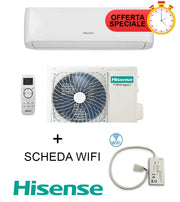 Climatizzatore  Hisense Serie EASY SMART 24000 Btu + SCHEDA WIFI W4GX Inverter CA70BT1AG + CA70BT1AW R-32 Wi-Fi Optional