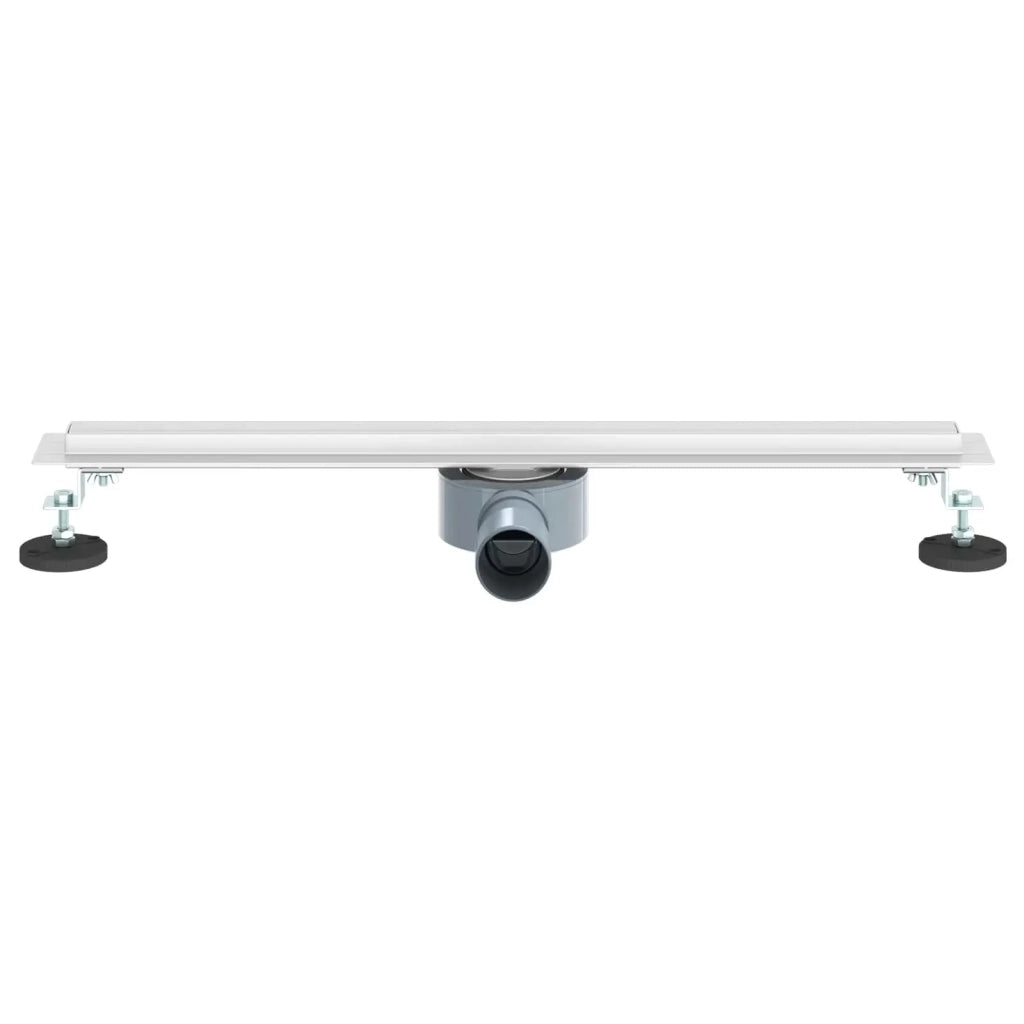 Scolascale per doccia a 360° con modello slim Argento 60 cm 42015986