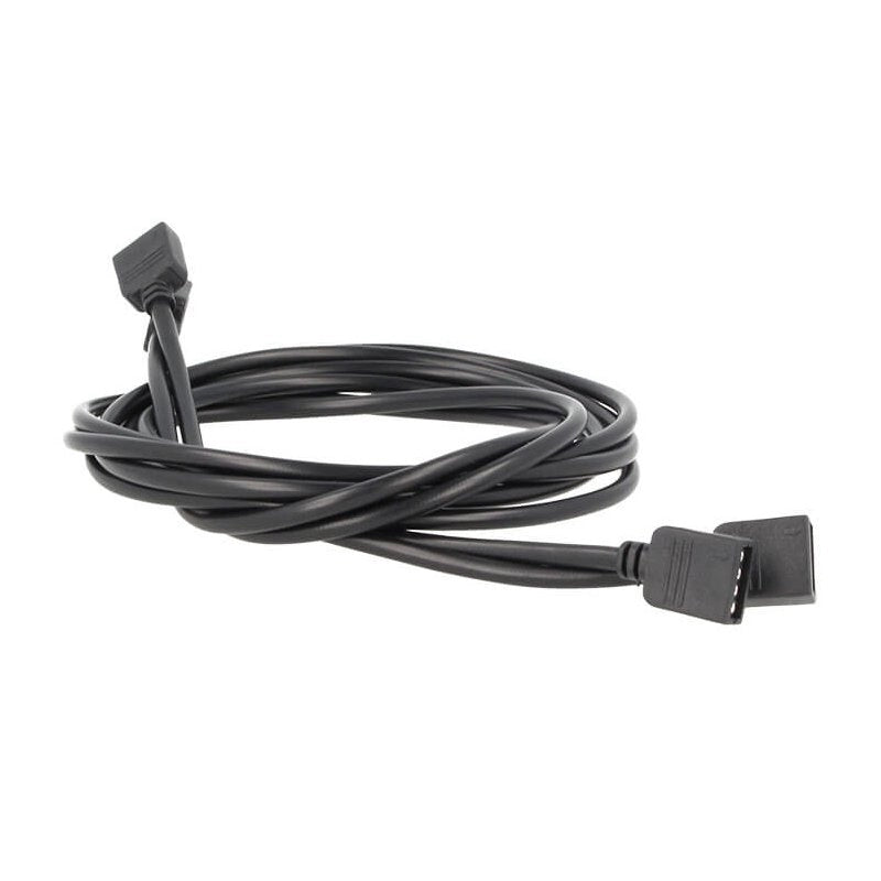 2 PZ Cavo Prolunga 1 Metro con Connettori Femmine 4 Buchi Entrambi i Lati per Striscia LED RGB