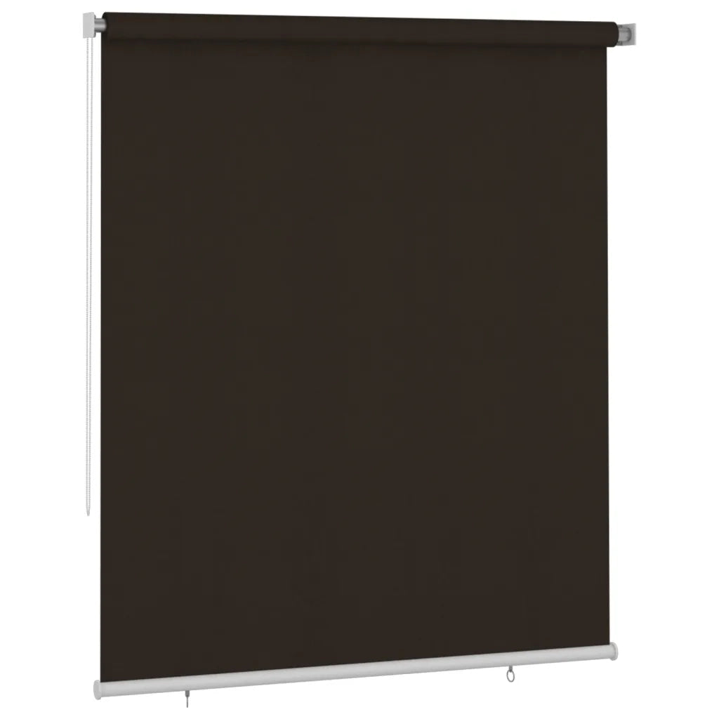 Tenda a Rullo per Esterni 205(L)x230(A) cm Marrone HDPE 312985