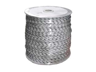 CORDA TRECCIA BIANCA CON SEGNALINO- - ø mm.20 peso circa gr.320 al mt - 16 chilo