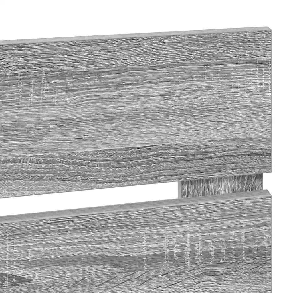 Testiera-Testata-Testiera Decorativa Grigio Sonoma 75 cm Legno multistrato 180645