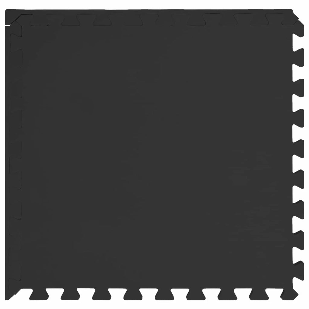 Tappeti 24 pcs Nero 8,64 m² Schiuma EVA 42040735