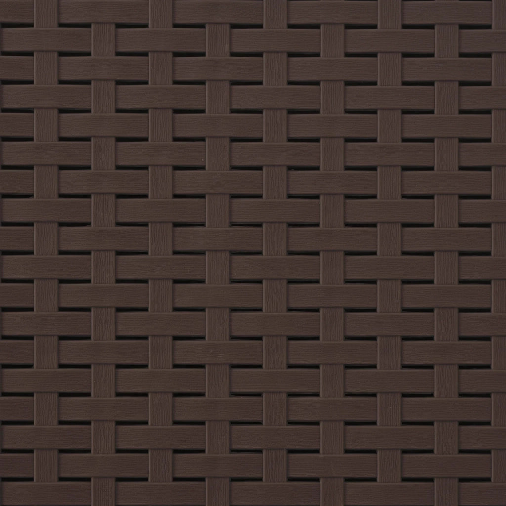 Divano da esterno-Divano da Giardino a 2 Posti con Cuscini Aspetto Rattan PP 391134
