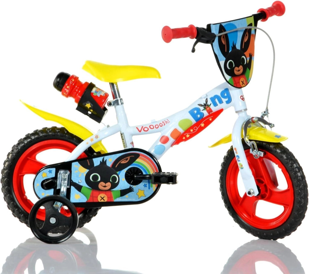 BICICLETTA 12 POLLICI BING MTB MOUNTAIN BIKE BAMBINO CON ROTELLE