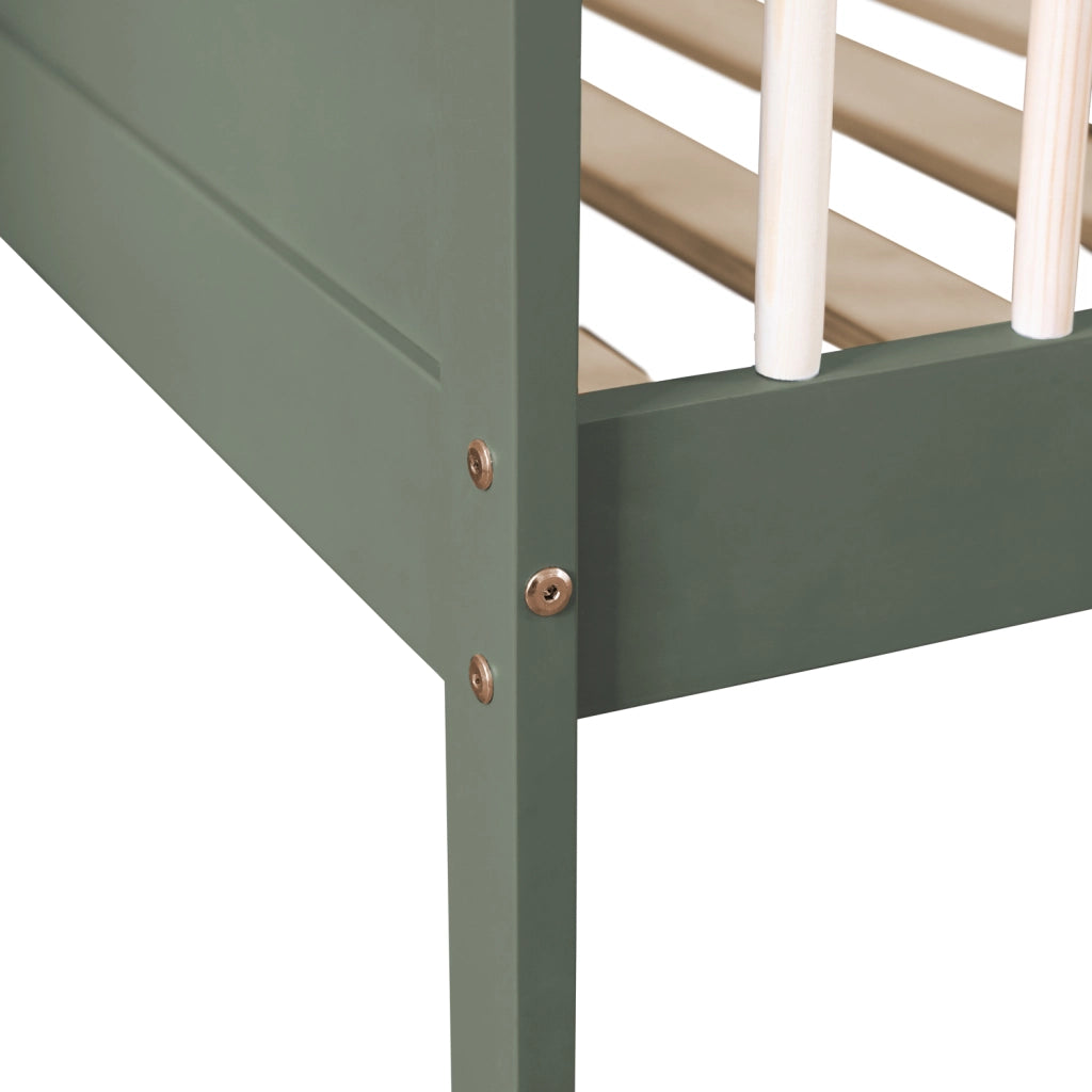 Letto per bambini 190x90cm verde salvia ADAM