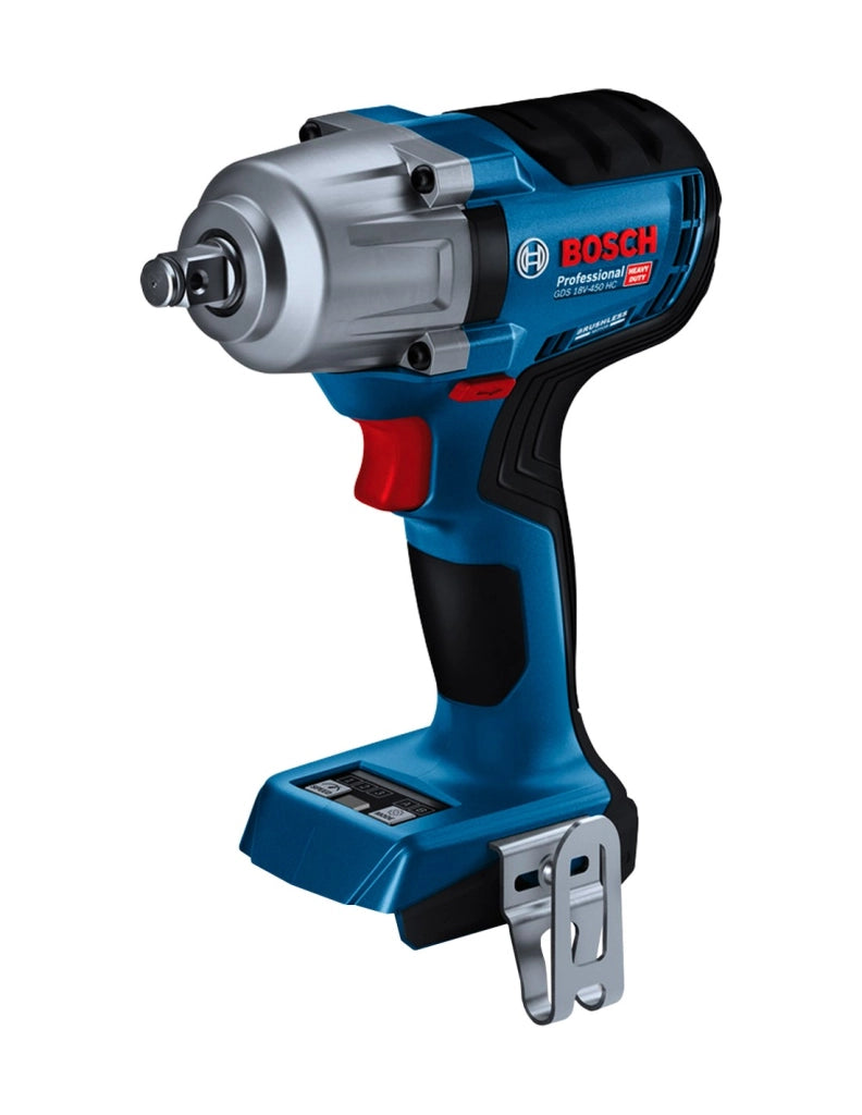 Avvitatore a massa battente BOSCH GDS 18V-450 HC (2 x 5,0 Ah + GAL18V-40 + L-Boxx 136)