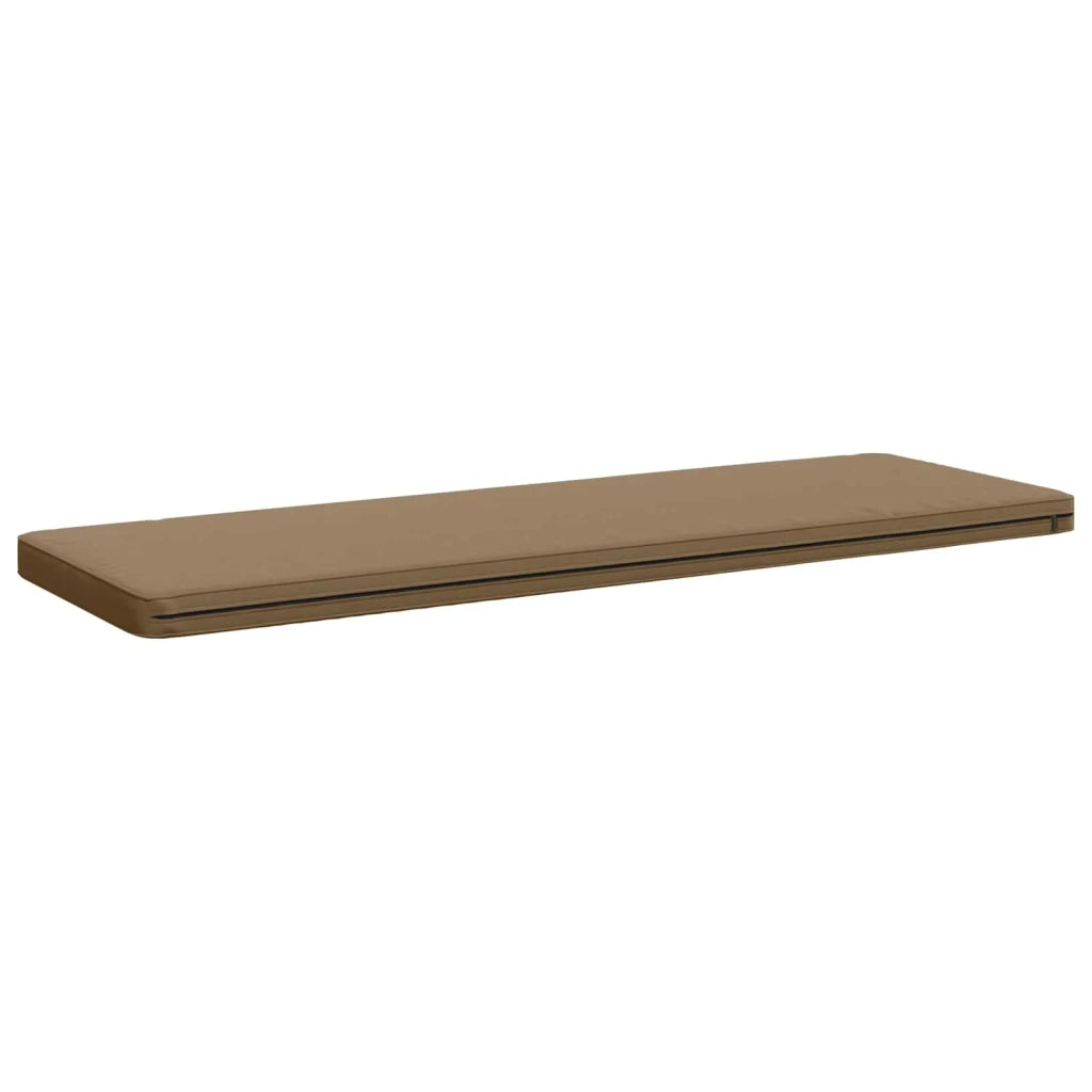 Cuscino per Panchina a 1 Pezzo VUGHT 100% Poliestere Tortora 952032